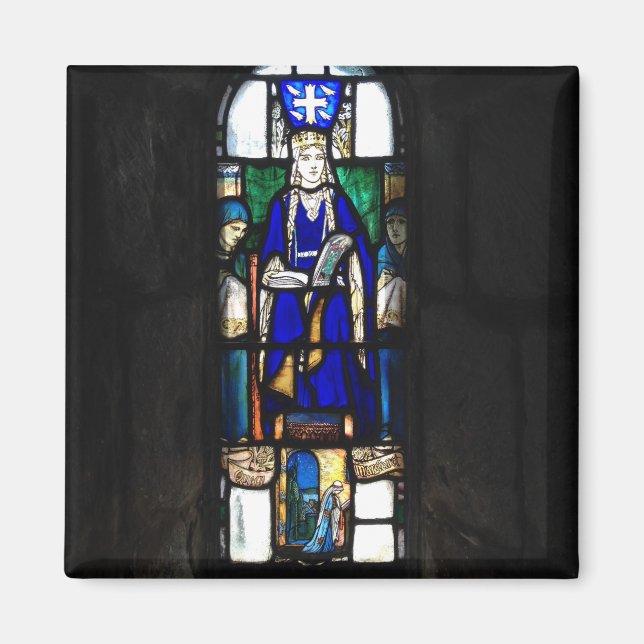 St Margaret of Scotland Magnet (Framsidan)