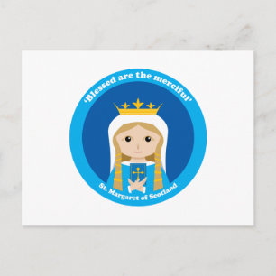 St. Margaret of Scotland Vykort