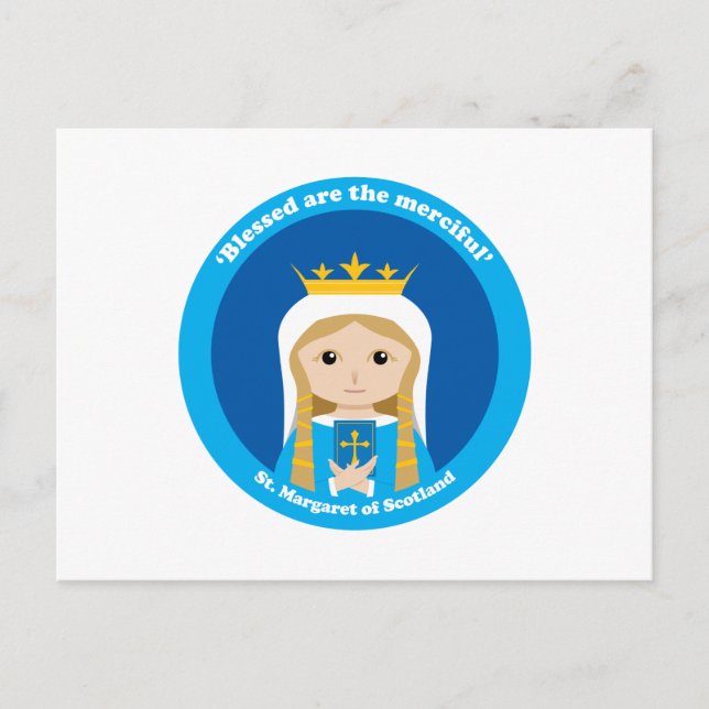 St. Margaret of Scotland Vykort (Framsida)