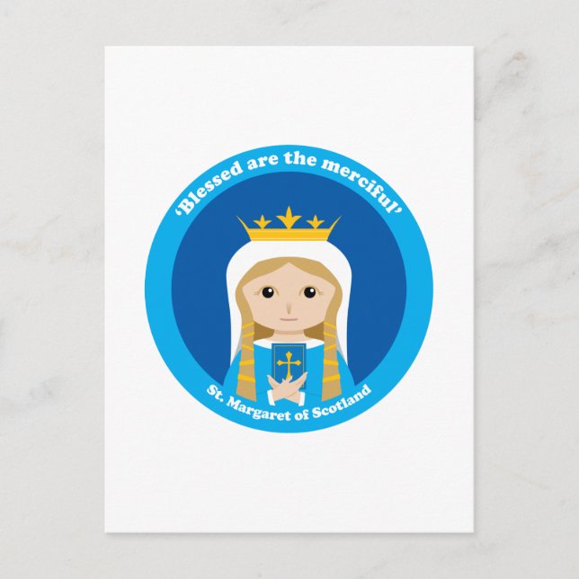 St. Margaret of Scotland Vykort (Framsida)