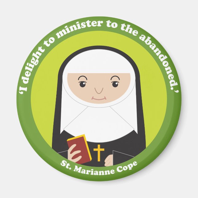 St. Marianne Cope Magnet (Framsidan)