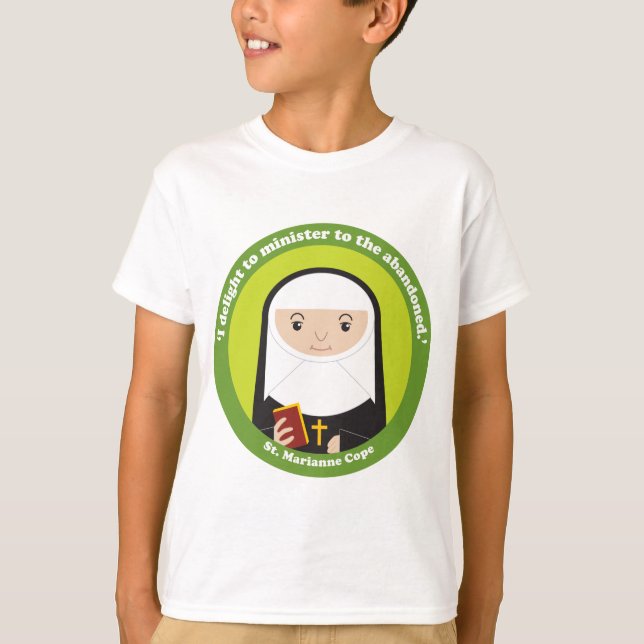 St. Marianne Cope T Shirt (Framsida)