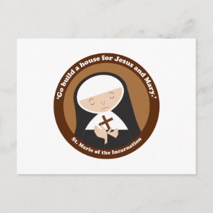 St. Marie of the Incarnation Vykort