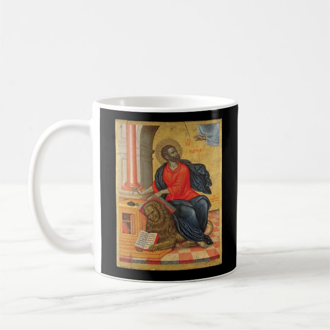 St. Mark - av Tzanes Emmanuel (1657) Kaffemugg (Vänster)