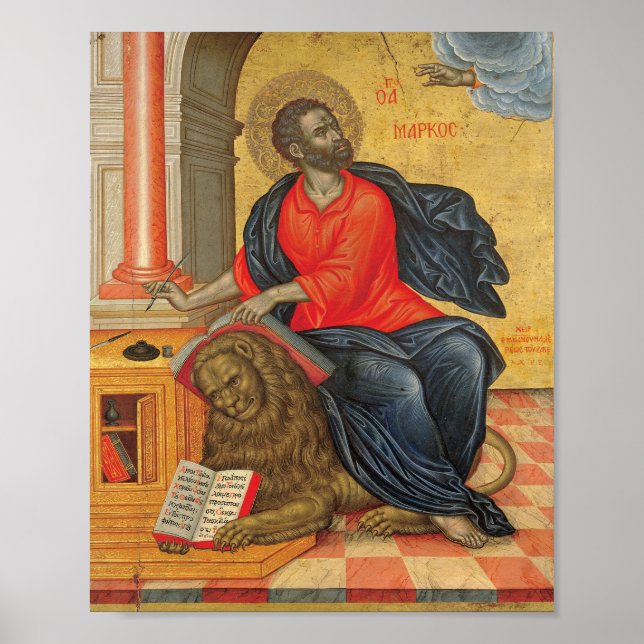 St. Mark - av Tzanes Emmanuel. Poster (Framsidan)