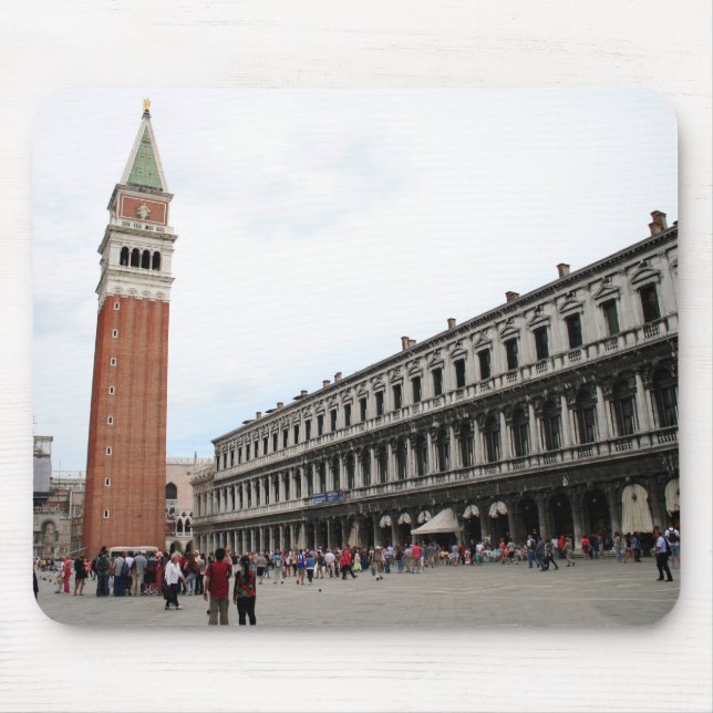 St Mark kvadrerar i Venedig, italien Musmatta (Framsidan)