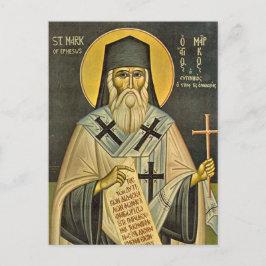 St. Mark of Ephesus Orthodox Icon Vykort