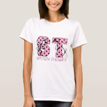 st märker rosa och svart polka dots