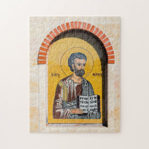 St. Markera Evangelist Orthodox Christian Icon Pussel