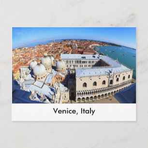 St. Mark's Basilica, Venedig Vykort