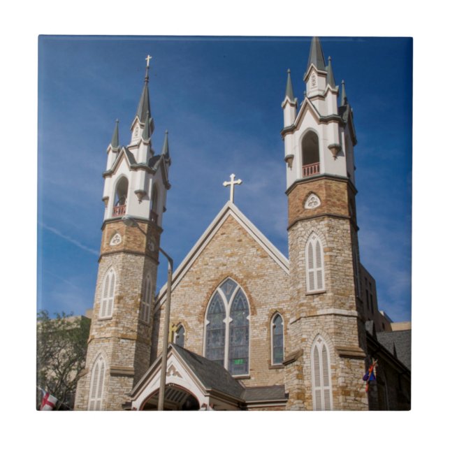 St. Mark's Episcopal Church Grand Rapids Kakelplatta (Framsidan)