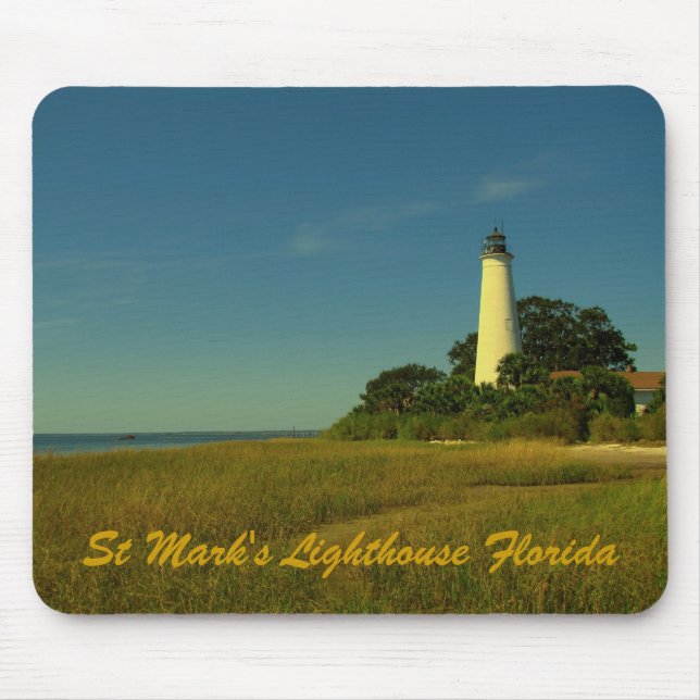 St Mark's Light House FL Mousepad Musmatta (Framsidan)