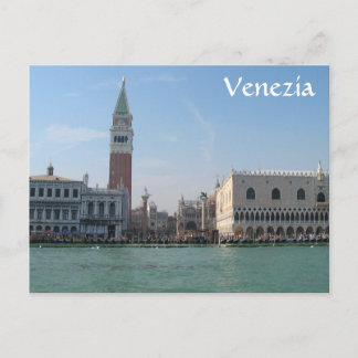 St. Mark's Square från Grand Canal Vykort