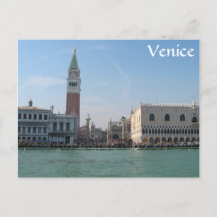 St. Mark's Square från Grand Canal Vykort