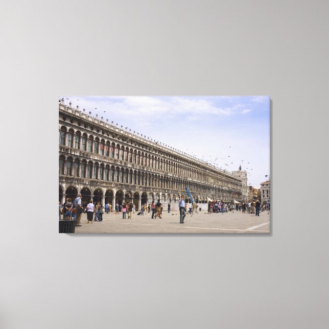St. Mark's Square, Venedig, Italien Canvastryck (Framsida)