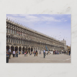 St. Mark's Square, Venedig, Italien Vykort