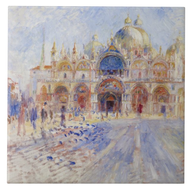 St. Mark's Square, Venedig (Piazza San Marco) Kakelplatta (Framsidan)