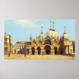 St. Mark's Square, Venedig Poster