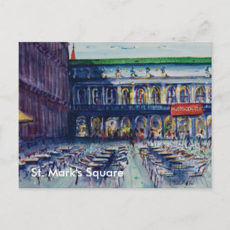 St. Mark's Square Vykort