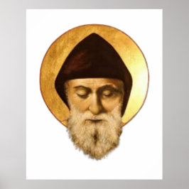 St. Maron (Maroun) 40 x 50-tums kyrklig-Storlek Po Poster