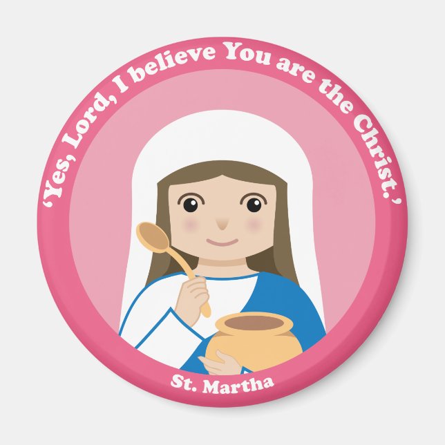 St. Martha Magnet (Framsidan)