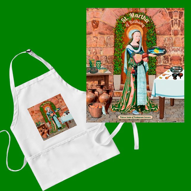 St. Martha of Bethany i Hennes köks Förkläde (Skapare uppladdad)
