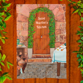 St. Martha of Bethany's Kitchen Kökshandduk