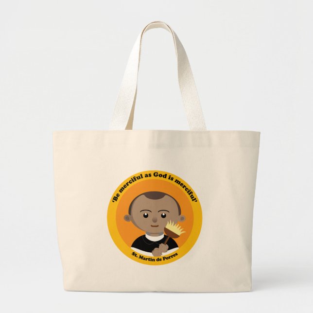 St Martin de Porres Jumbo Tygkasse (Framsidan)