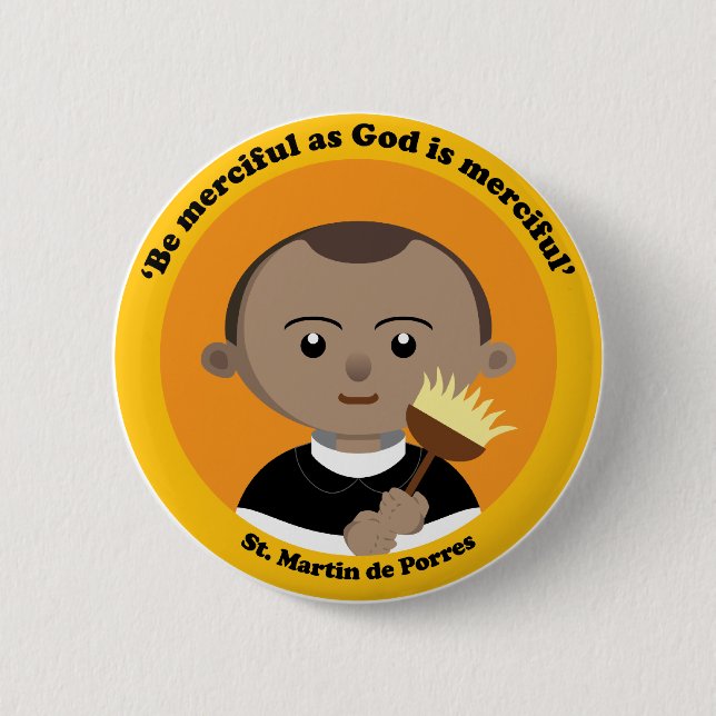 St Martin de Porres Knapp (Framsida)