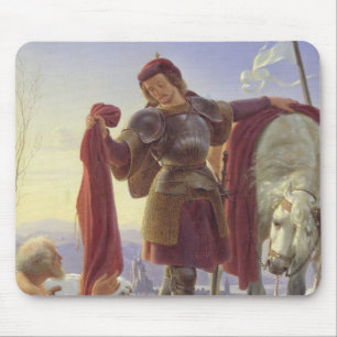 St Martin och tiggaren, 1836 Musmatta