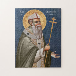 St. Martin of Braga Orthodox Christian Icon Pussel