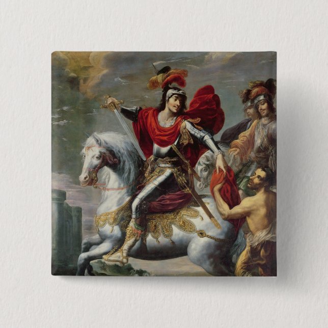 St Martin som delar hans kappa med tiggaren Knapp (Framsida)