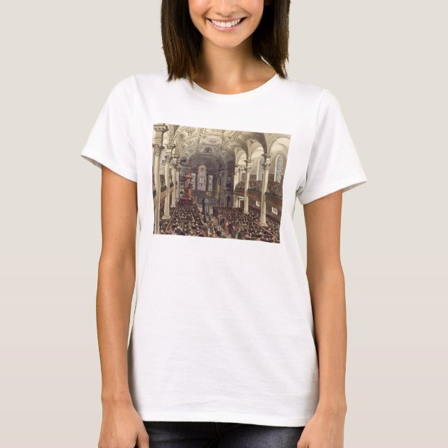 St Martins i Fält, från Ackermanns Microc T Shirt (Framsida)