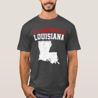 St Martinville Usa State America Travel T Shirt