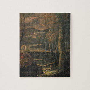 St Mary av egyptenen i vildmarken Pussel