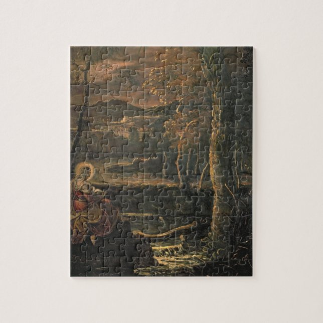 St Mary av egyptenen i vildmarken Pussel (Vertikal)