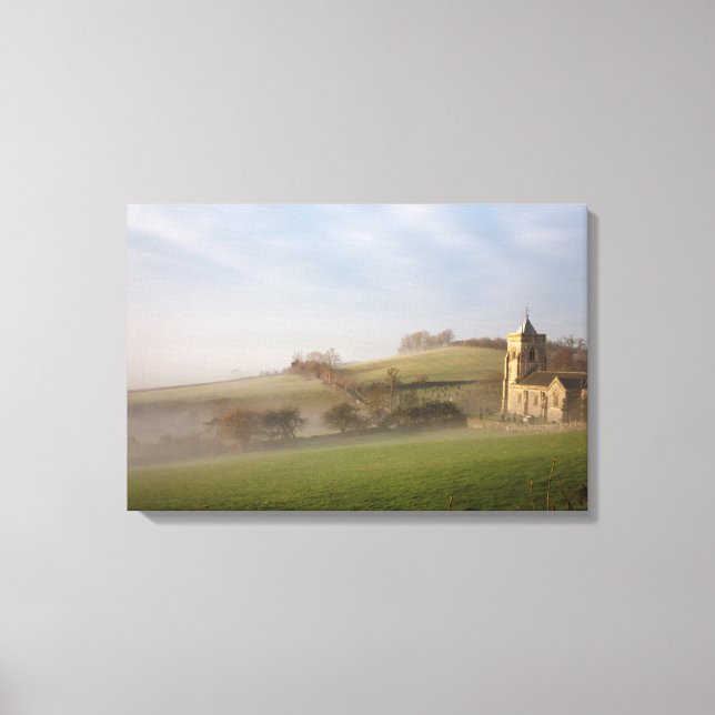 St Mary Crosthwaite kyrka Canvastryck (Framsida)