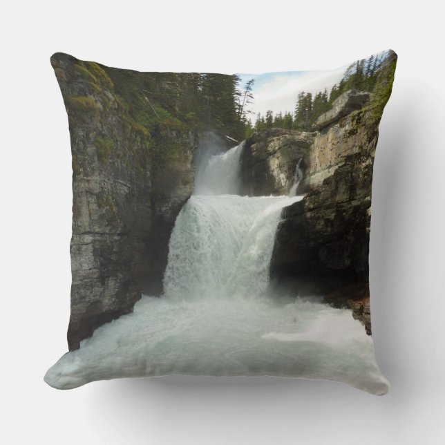 St. Mary Falls I i Glacier National Park Kudde (Framsida)