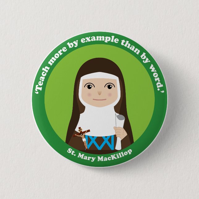 St Mary MacKillop Knapp (Framsida)