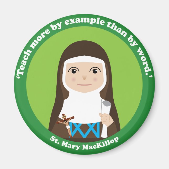St. Mary MacKillop Magnet (Framsidan)