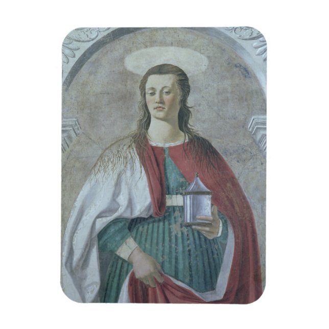 St. Mary Magdalene, 1466 (fresco) (se 62) Magnet (Vertikal)