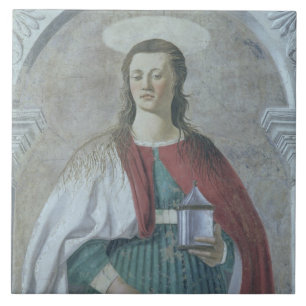 St Mary Magdalene, 1466 (frescoen) (specificera) Kakelplatta