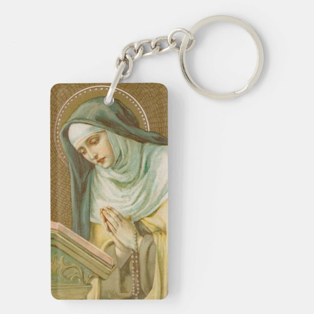 St Mary Magdalene de Pazzi (JM 45) 2xRect Acrylic (Baksidan)