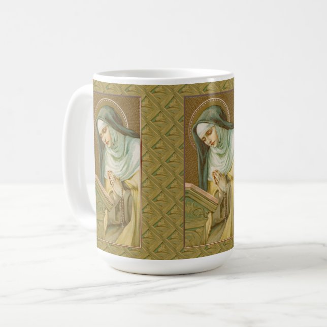 St. Mary Magdalene de Pazzi (JM 45) Kaffemugg (Framsida vänster)