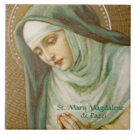 St. Mary Magdalene de Pazzi (JM 45) Kakelplatta
