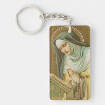 St Mary Magdalene de Pazzi (JM 45) Rectang Acrylic