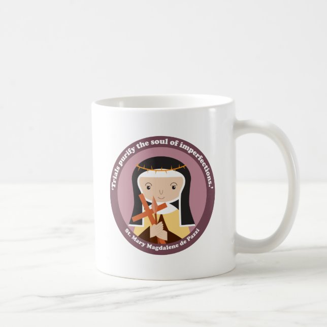 St. Mary Magdalene de Pazzi Kaffemugg (Höger)