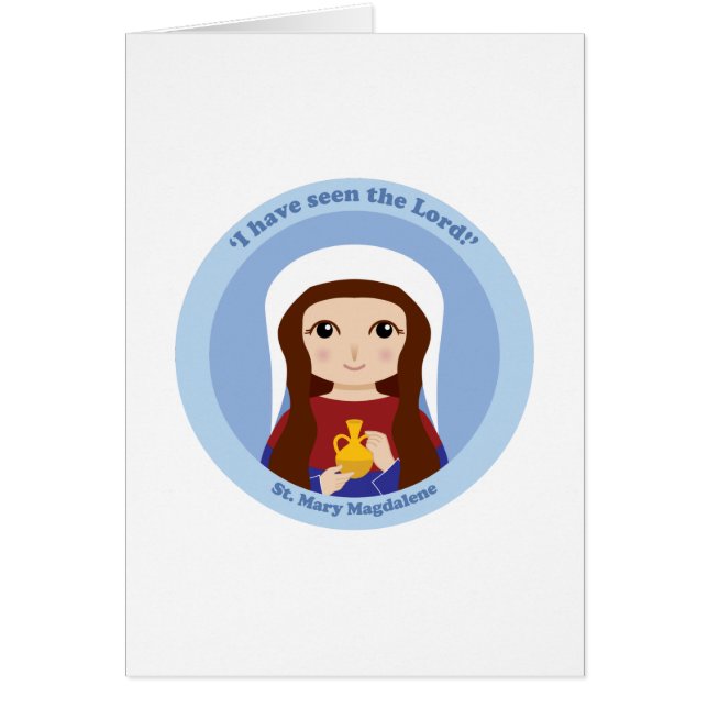 St. Mary Magdalene Hälsningskort (Framsidan)