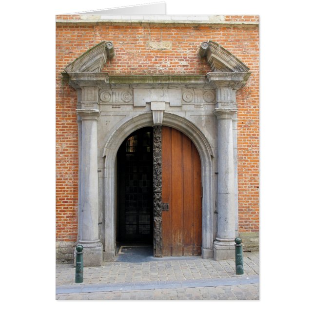 St Mary Magdalene-kyrkan, Bryssel, Belgien Hälsningskort (Framsidan)
