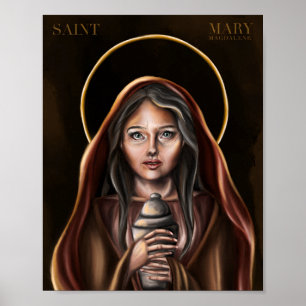 St. Mary Magdalene Large Print Poster